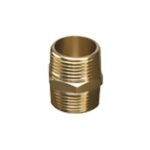 BF280 brass hexagon nipple - chrome 1/2"