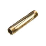 BF531 brass long running nipple 1/2"x 3"