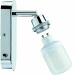 Pro Plus Angled TRV with Lockshield 15mm - White & Chrome