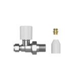 Pro Classic Straight Manual Radiator Valve 8/10mm