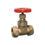 VGE brass gate valve 15mm - WRAS