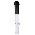 Heatline Vertical Flue Terminal Black
