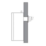 Ideal Logic/Vogue Rear Flue Outlet Kit
