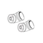 Ideal Excel/Classic/Mexico HE 45 Degree Elbow (Pair)