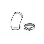 Ideal Imax/Evomax 80/125 kW 45 Degree Elbow