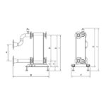 Ideal Evomax Plate Heat Exchanger Kit 450KW DN80