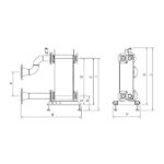 Ideal Evomax Plate Heat Exchanger Kit 600KW DN100