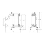 Ideal Evomax Plate Heat Exchanger Kit 450KW DN100