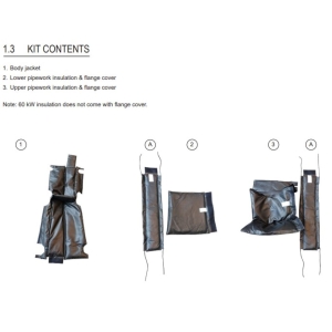 Product image for SKU 10313001 Ideal Insulation Kit For 300kW DN100 PHEX - Image 1