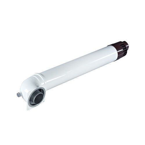 103849-1.jpg Baxi/Main/Pott Std Horizontal Flue inc Elbow - Image 1