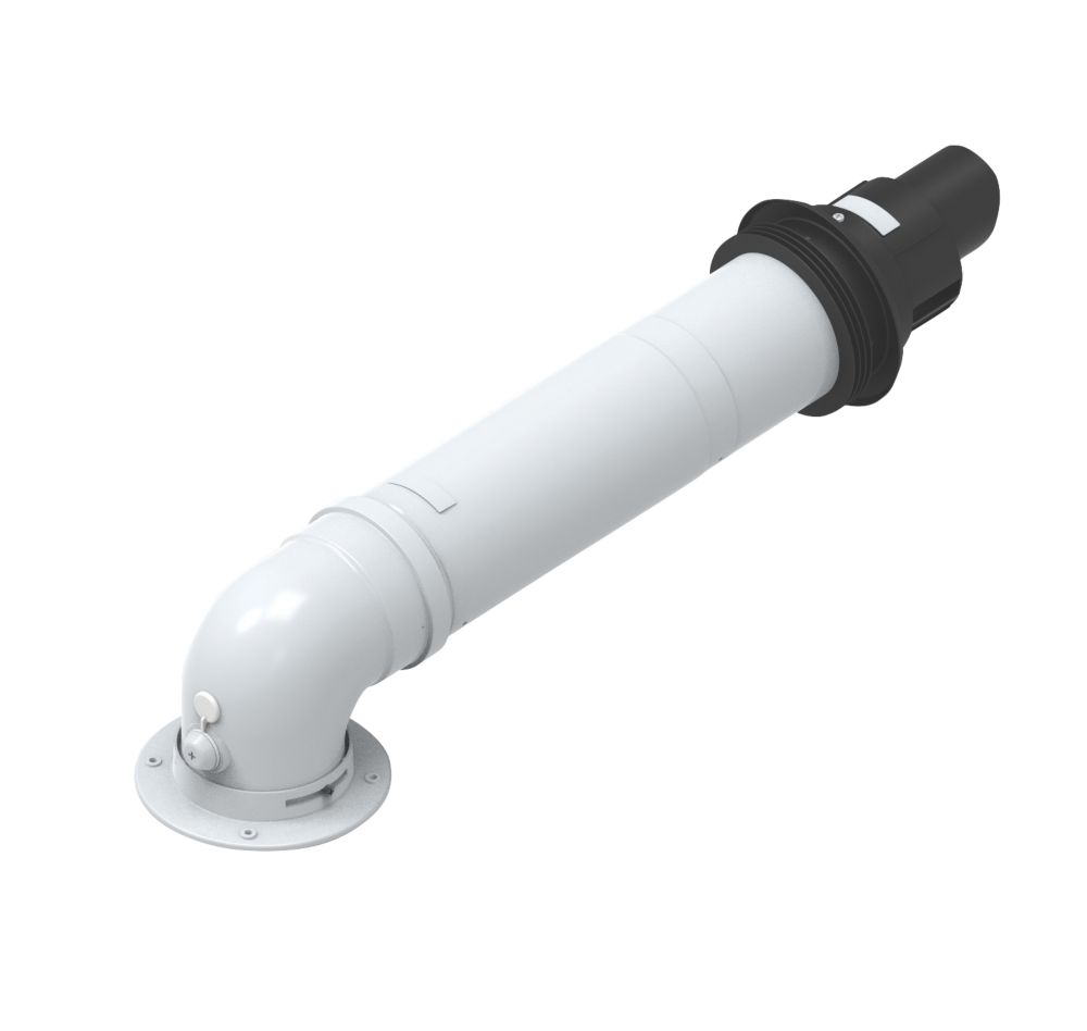 Product image for SKU 10394801 Baxi/Main Internal Fit Telescopic Flue & Elbow Kit(300-470mm) - Image 1