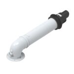 Baxi/Main Internal Fit Telescopic Flue & Elbow Kit(420-690mm)