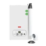 Main Eco Compact 30kW & Telescopic Flue & Elbow(420-690mm)