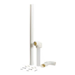 Baxi Plume Displacement Term Kit Telescpc Flue inc 1m Ext/Brck White