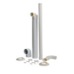 Baxi/Main Plume Displacement Terminal Kit - White