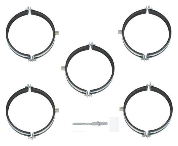 Product image for SKU 105059 Vaillant Fascade Flue 110/160mm Fixing Brackets (x5) - Image 1