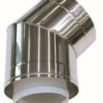 Vaillant Cascade Flue 45 Degree Elbow Polypropylene