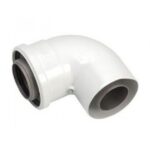 Vaillant HE 100mm 90 Degree Elbow Ecomax/Tec