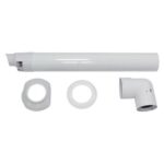 Vaillant HE 125mm Air Flue Duct +Elbow+Term