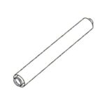 Vaillant HE 125mm Flue Duct Extension 970mm