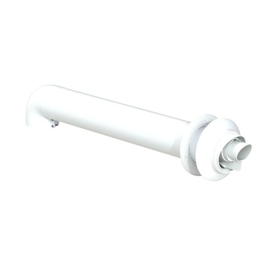 Product image for SKU 10533901 Vaillant Standard Horizontal Terminal 60/100 PP - Image 1