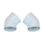 Vaillant Commercial 160mm 45 Degree Elbow (Pair)