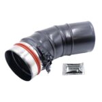 Grant Plume Diverter 45 Degree Elbow Black Yellow
