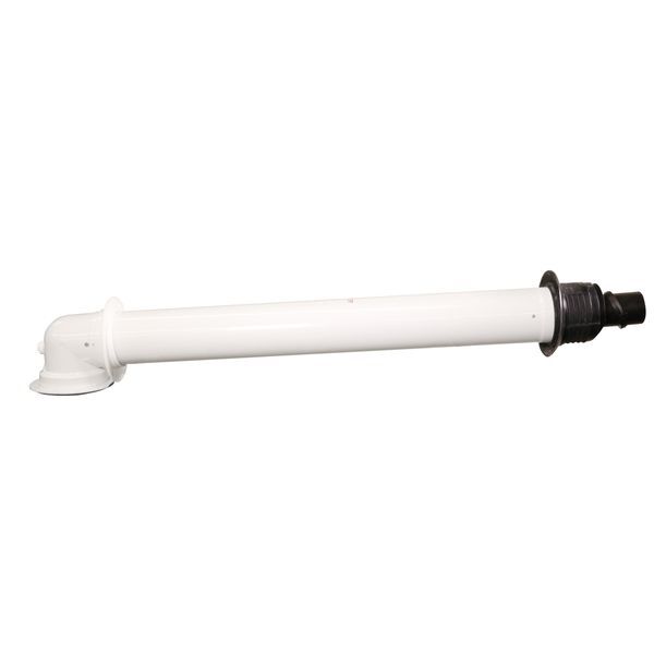 Worcester Horizontal 890mm High Rise Flue Kit 60/100mm - Image 1