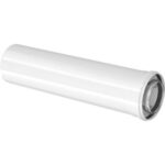 Worcester Flue Ext Pipe 160/1000 PP Socket & Seal