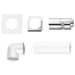 Worcester Horizontal Flue Kit 110/160