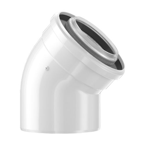 10803601-1.jpg Worcester 45 Degree Elbow Concentric 110/160 - Image 1