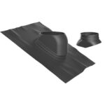 Worcester 22-45 Degree Pitched Roof Flashing Black