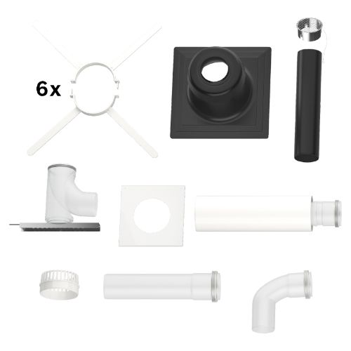 10813601-1.jpg Worcester Basic Kit Chimney B23/C53 - Image 1