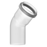 Worcester 45 Degree Flue Bend 160