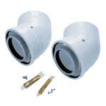 Worcester Greenstar Danesmoor 45 Degree Elbow pair