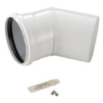Worcester Greenstar Oilfit 100mm 45 Degree Elbow
