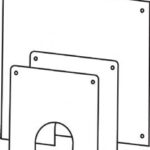 Worcester Oilfit Flexible 100mm Wall Cover Plate