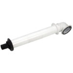 Worcester Flue Kit 100 mm Telescopic Horizontal Long Flue