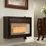 Flavel Misermatic Deluxe Gas Fire Mahogany Electronic