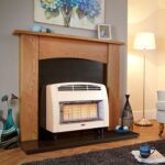 Flavel Strata Radiant Gas Fire Cream Electronic