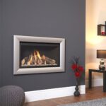 Flavel Rocco HE Gas Fire Logs Black/Silver
