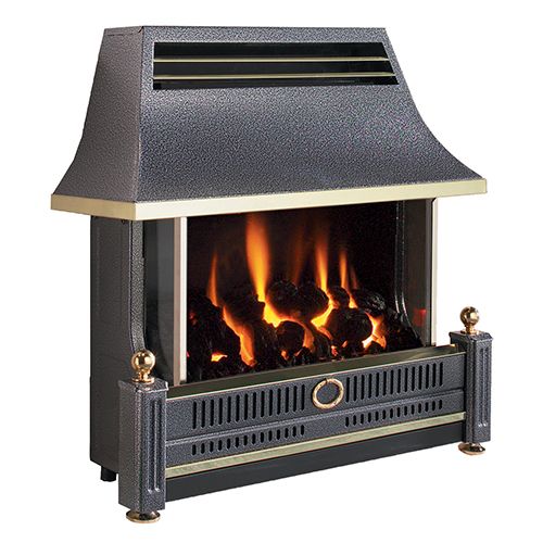 109657BK-1.jpg Flavel Renoir Electronic Ignition Gas Fire Black - Image 1