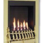 Flavel Hampton Slimline Ilfe Gas Fire Brass