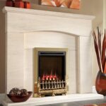 Flavel Windsor Traditional HE Gas Fire Manual Control Brass