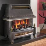 Flavel Regent LFE Electronic Ignition Gas Fire Black
