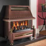 Flavel Regent LFE Electronic Ignition Gas Fire Bronze