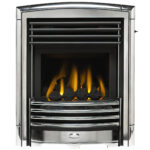 Valor Petrus Homeflame HE Inset Gas Fire Black Chrome