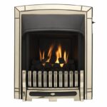 Valor Excelsior Slimline Homeflame Inset Fire Pale Gold