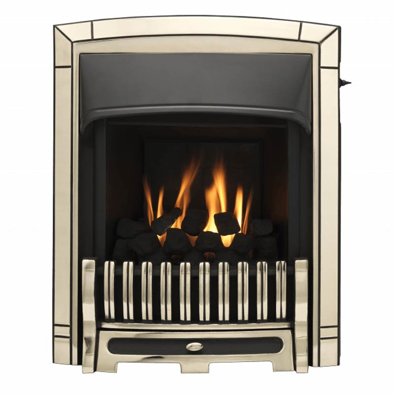 Product image for SKU 109940PG Valor Excelsior Slimline Homeflame Inset Fire Pale Gold - Image 1