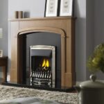 Valor Masquerade Slimline Homeflame Inset Fire Pale Gold